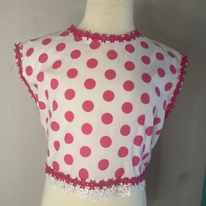 Girls Two Piece Hand Made Pink Barbie Dress Size 5/ 6